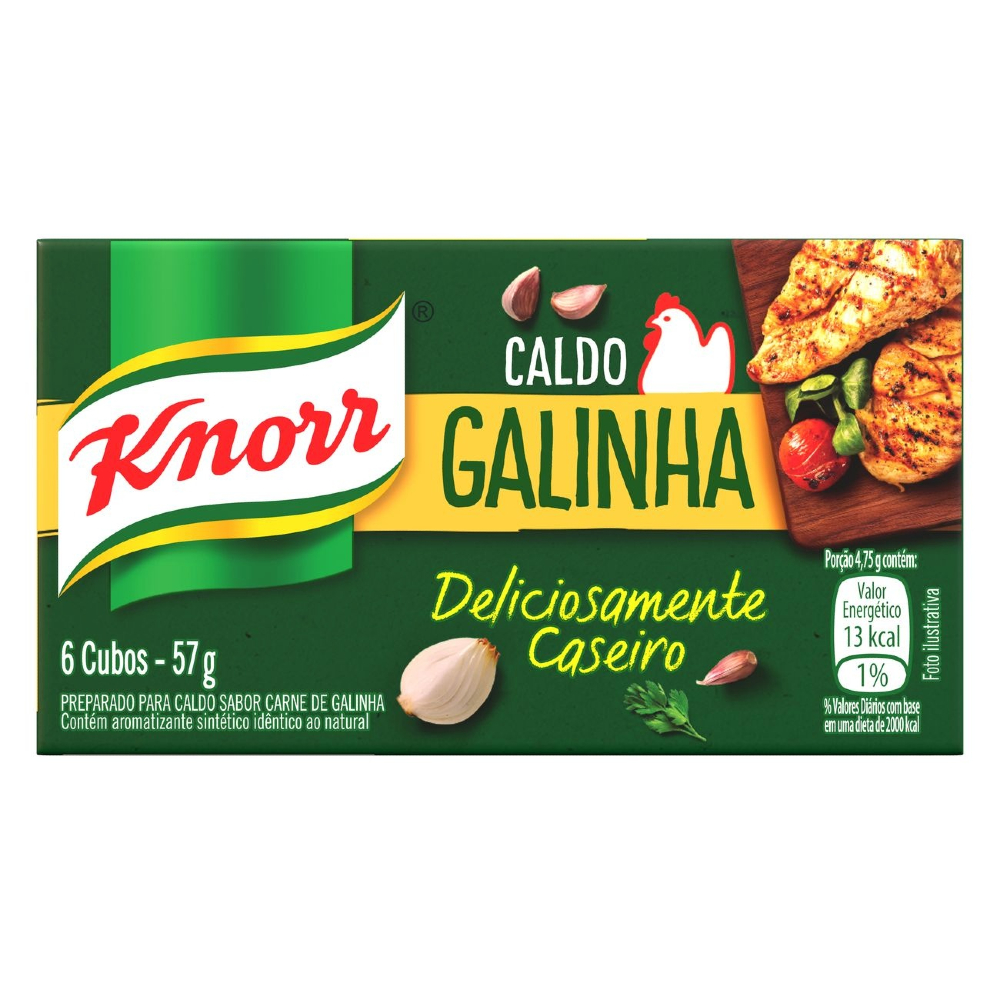 CALDO KNORR GALINHA CAIXA 57G