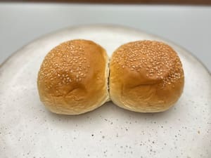 Pão de Hambúrguer com Gergelim - 4 unid