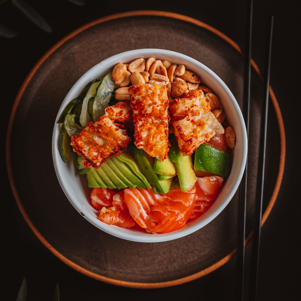 Poke Salmão Avocado