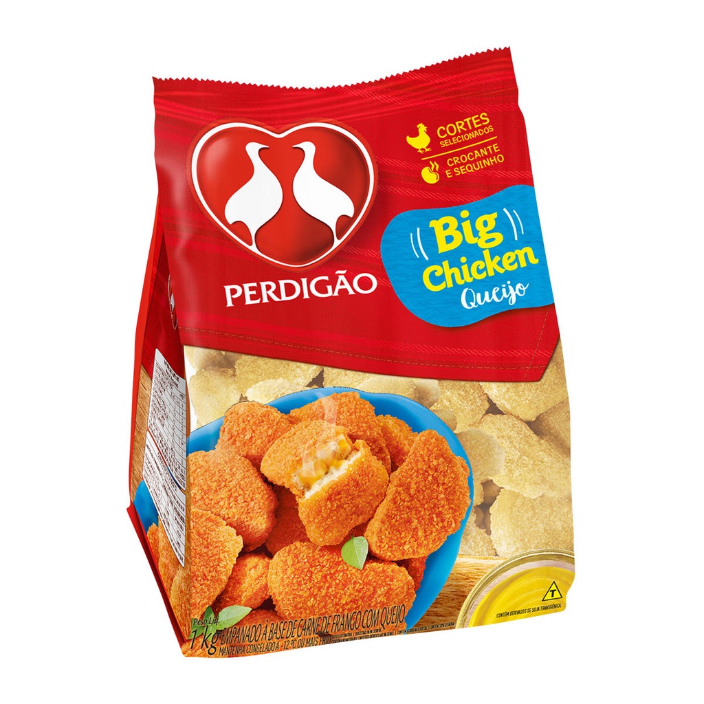 BIG CHICKEN COM QUEIJO PERDIGAO 1KG