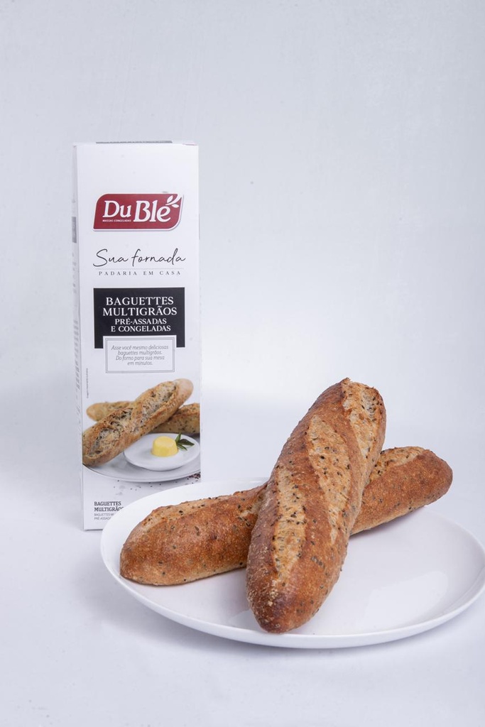 BAGUETTE MULTIGRAOS SUA FORNADA DUBLE 250G