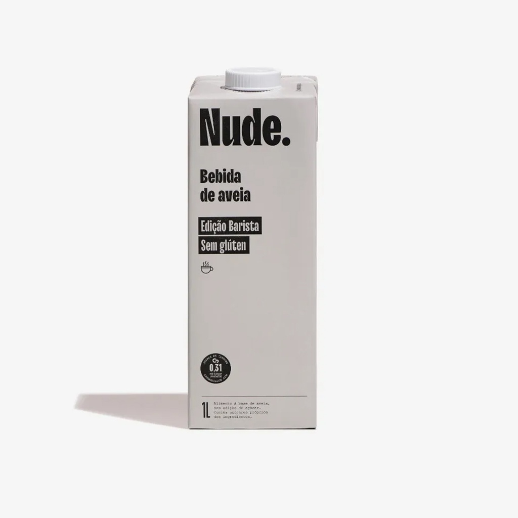 BEBIDA DE AVEIA ORGANICA BARISTA S/ GLUTEN NUDE 1L