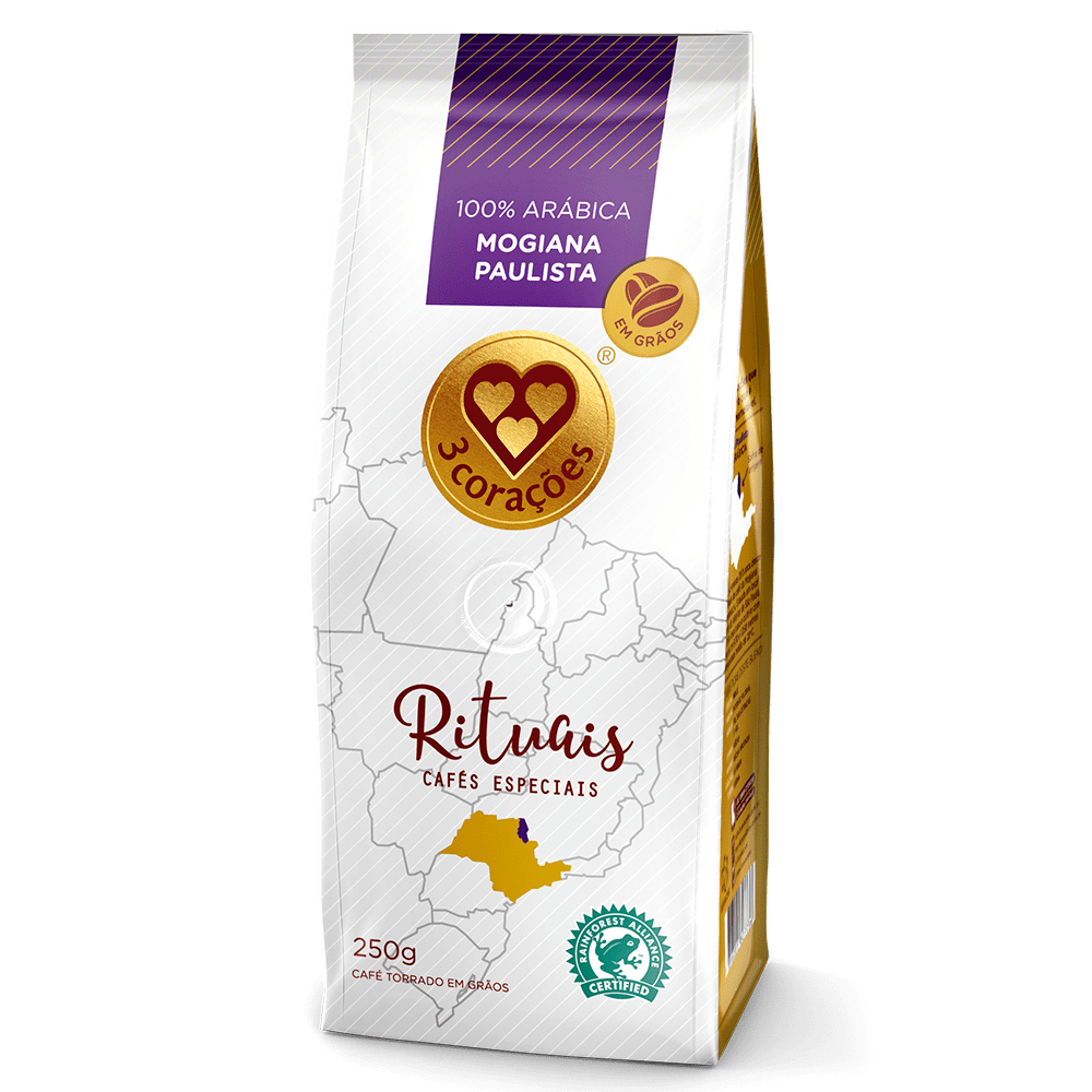 CAFE 3 CORACOES RITUAIS MOGIANA PAULISTA 250G