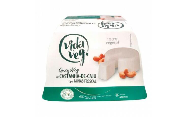 QUEIJO MINAS FRESCAL DE CASTANHA DE CAJU VIDA VEG 200G
