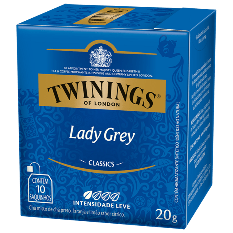 CHA TWININGS LADY GREY 20G