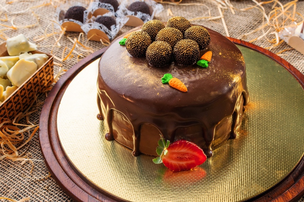 Torta de brigadeiro Boníssima