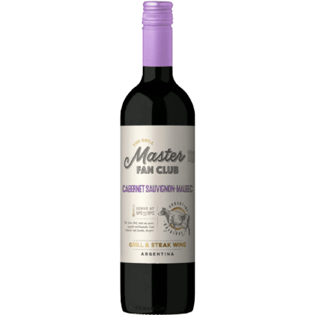 Vinho Argentino Master Fan Club Cabernet Sauvignon - Malbec