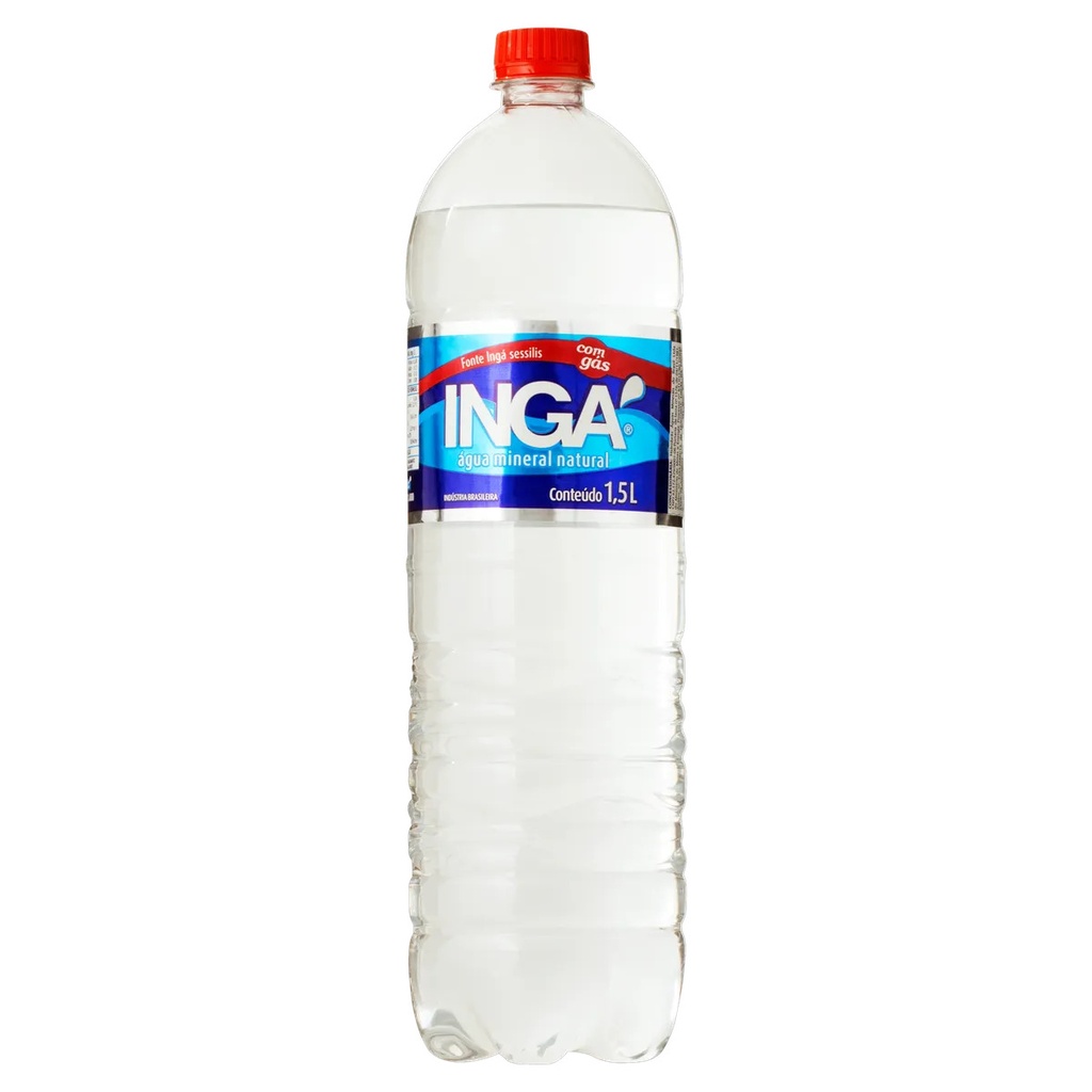 Água Mineral Ingá com gás 1,5L