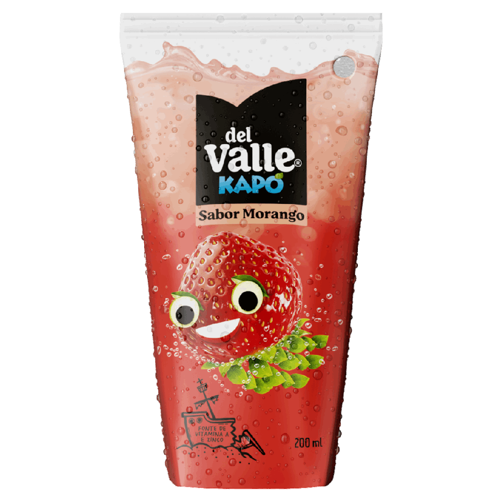 Suco Del Vale Kapo Morango 200ml