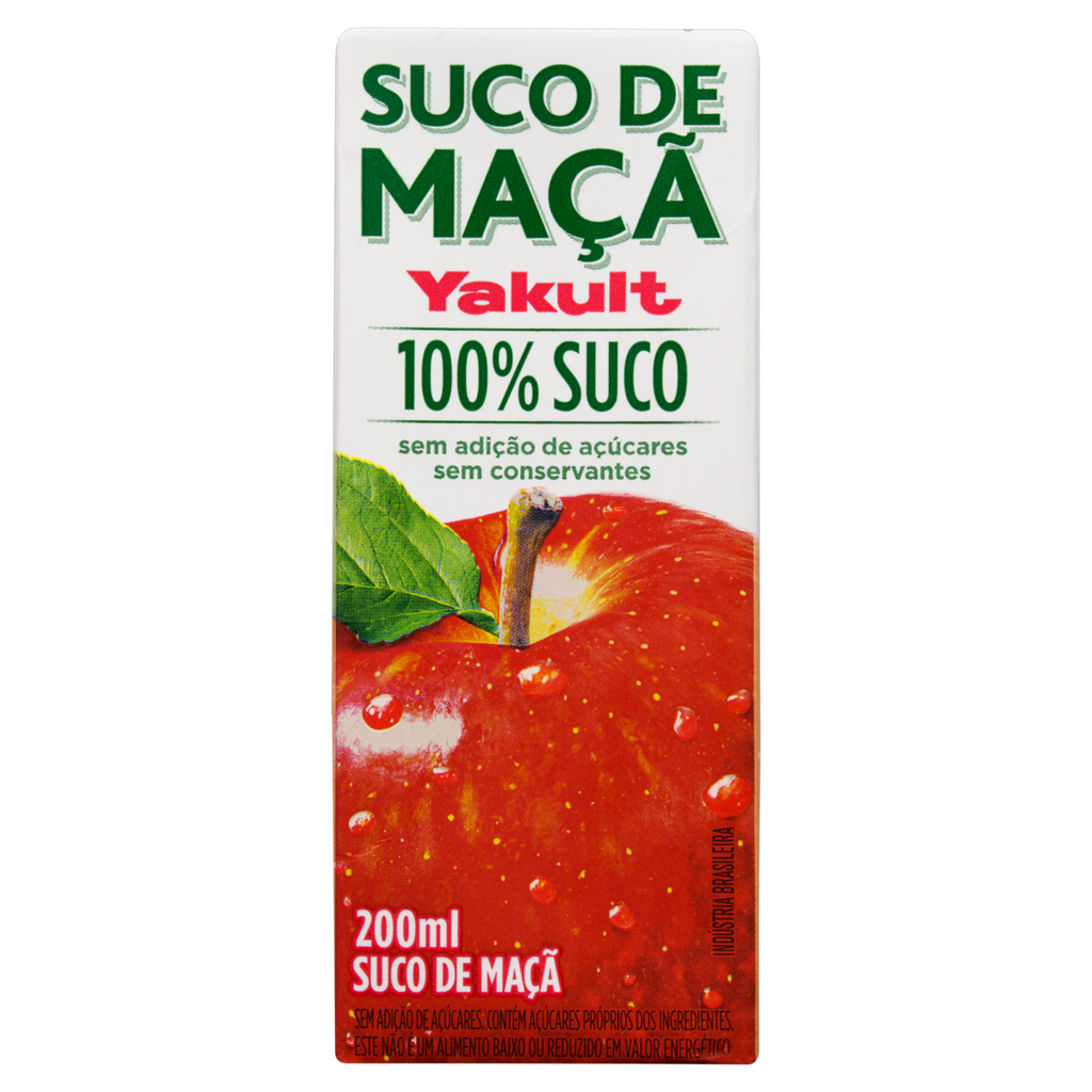 Suco Yacult Maçã 200ml