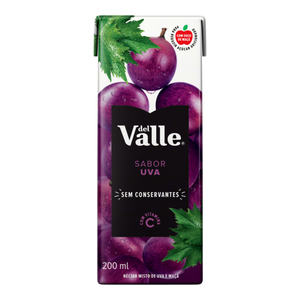 Suco Del Valle Uva 200ml