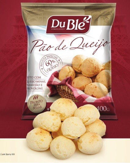 Pão de Queijo Premium Dublé 400g