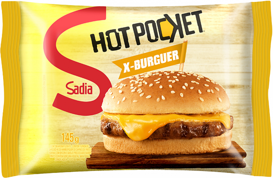 Hot Pocket Xburguer Sadia 145g