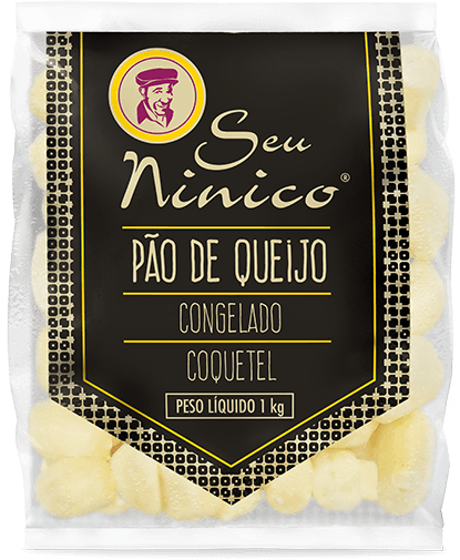 Pão de queijo Seu Ninico Coquetel 1kg