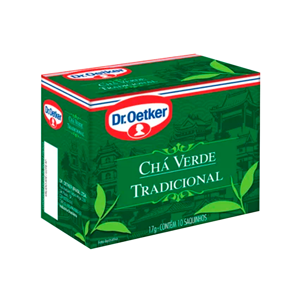 Chá Verde Dr Oetker Tradicional 17g (10 Sachês)