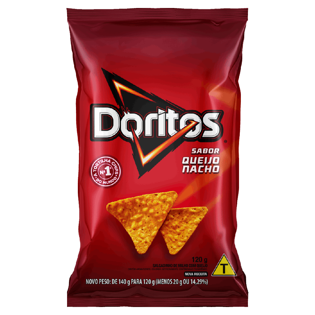 Elma Chips Doritos Queijo Nacho 120g