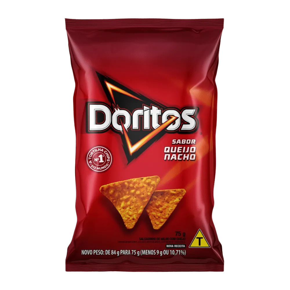 Elma Chips Doritos Queijo Nacho 75g