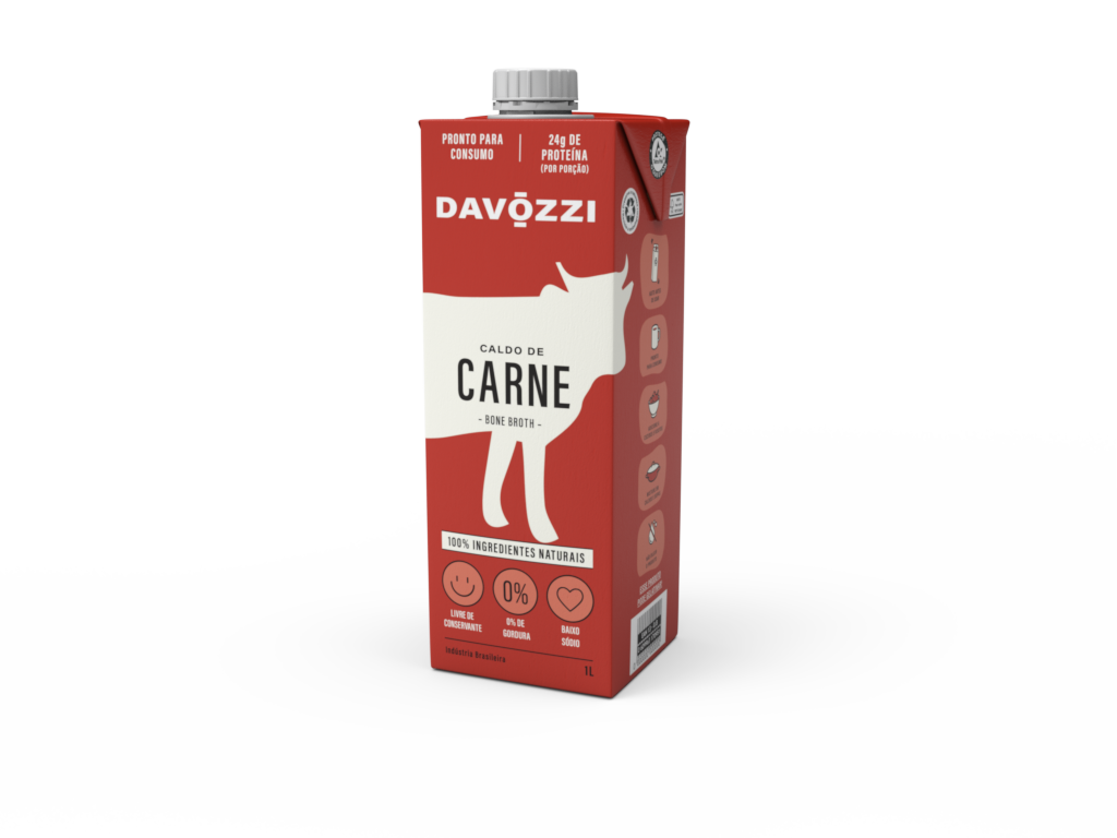 Caldo de Carne Natural Davozzi 1L