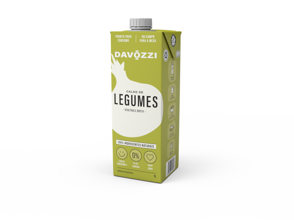 Caldo de Legumes Natural Davozzi 1L