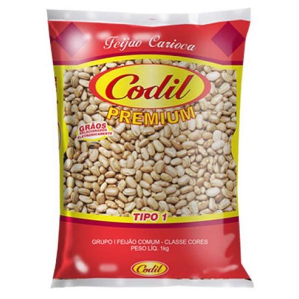 Feijão Carioca Premium Codil 1kg