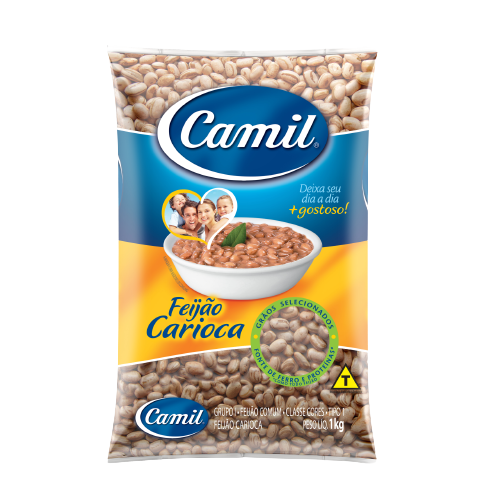 Feijão Carioca Camil 1kg