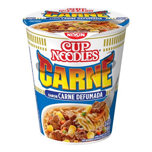 Macarrão Instantâneo Cup Noodles Carne 64g