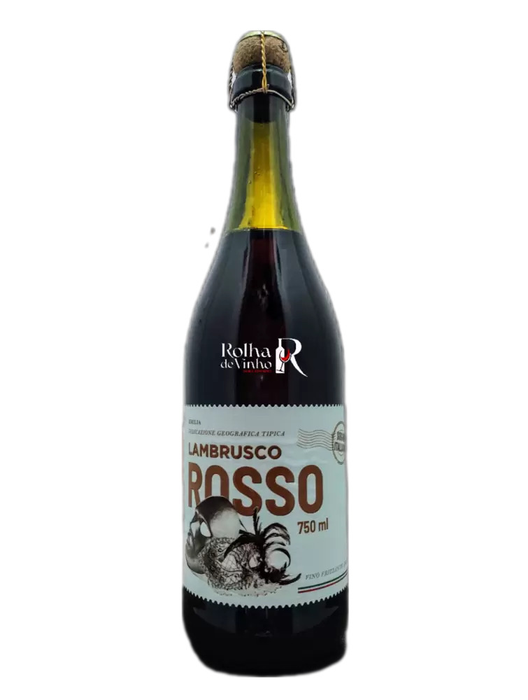 Vinho Italiano Frisante Sogno Lambrusco Rosso 750ml