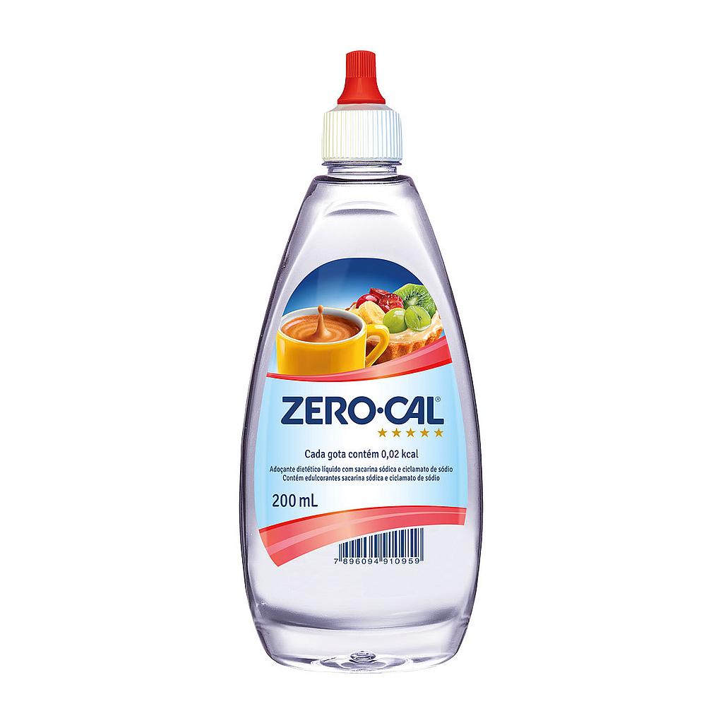 ADOÇANTE LÍQUIDO ZERO CAL 200ML