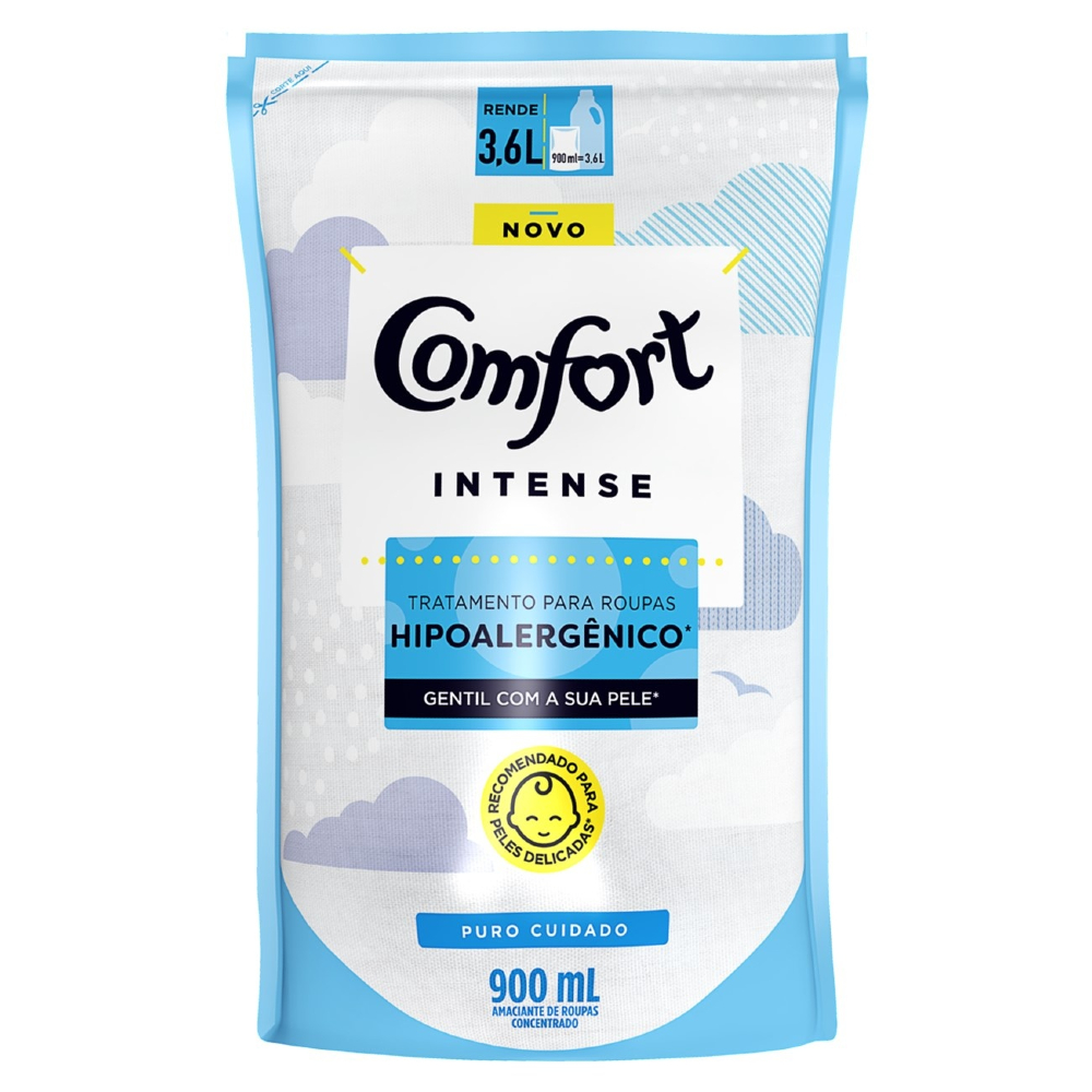 AMACIANTE COMFORT PURO CUIDADO REFIL 900ML