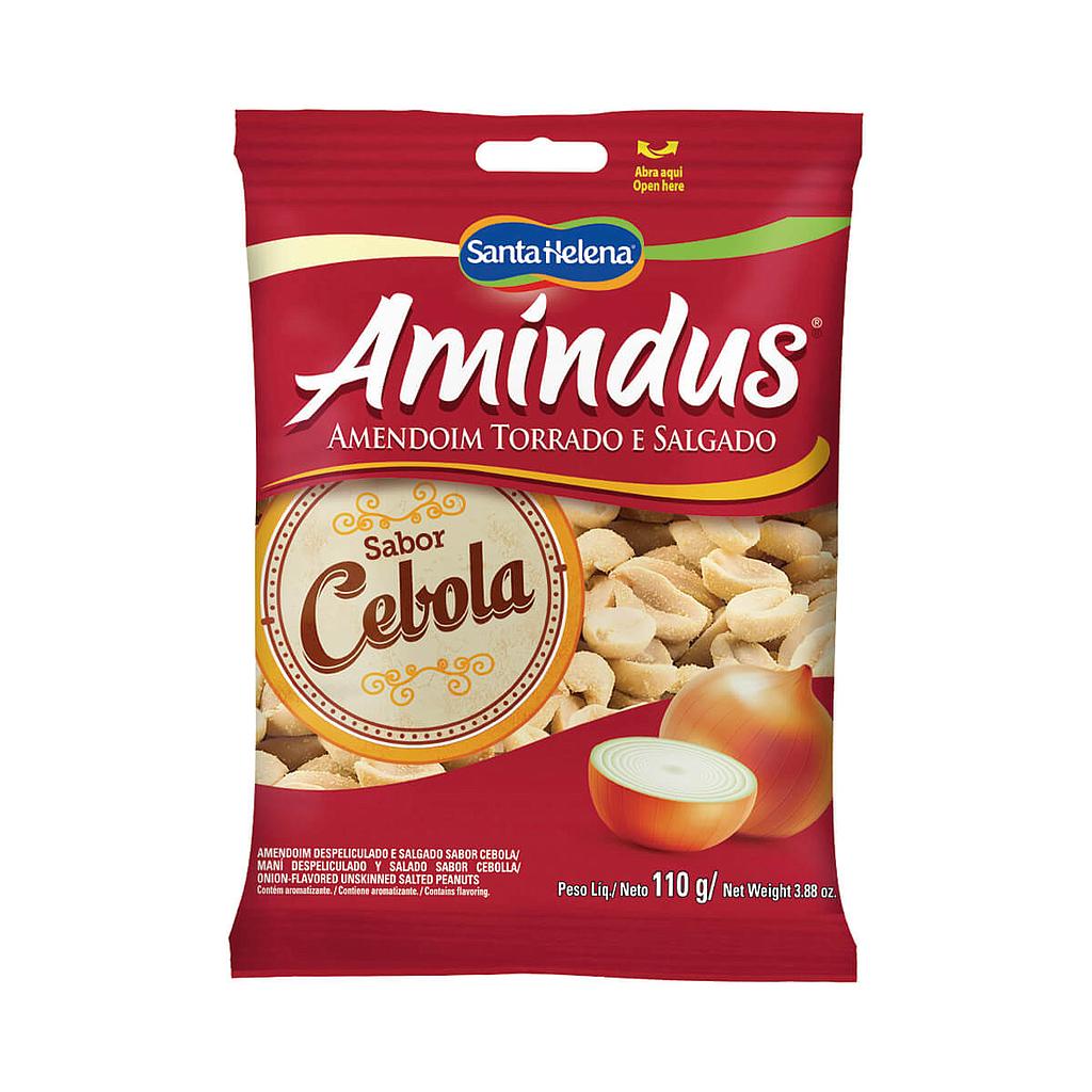 AMENDOIM AMINDUS CEBOLA 110G