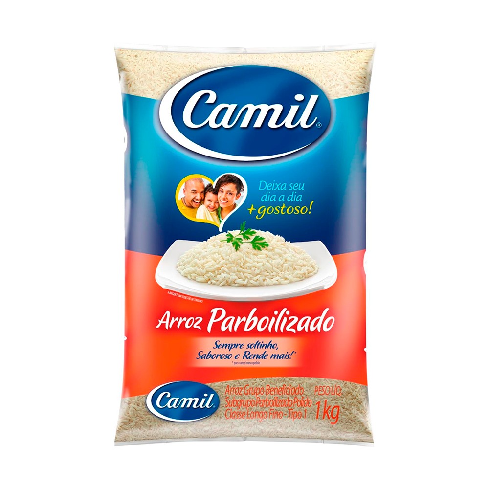 ARROZ CAMIL 1KG PARBOILIZADO