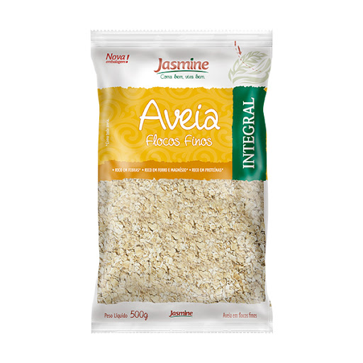 AVEIA JASMINE INTEGRAL EM FLOCOS FINOS 500G