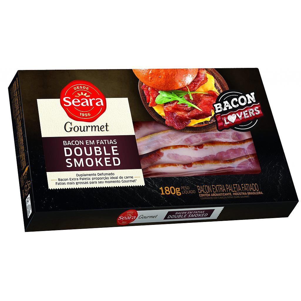 BACON FATIADO DOUBLE SMOKED SEARA 180G