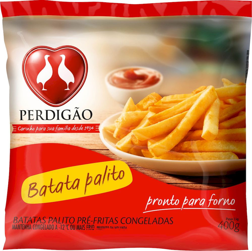 BATATA PALITO CONGELADA PERDIGAO 400G