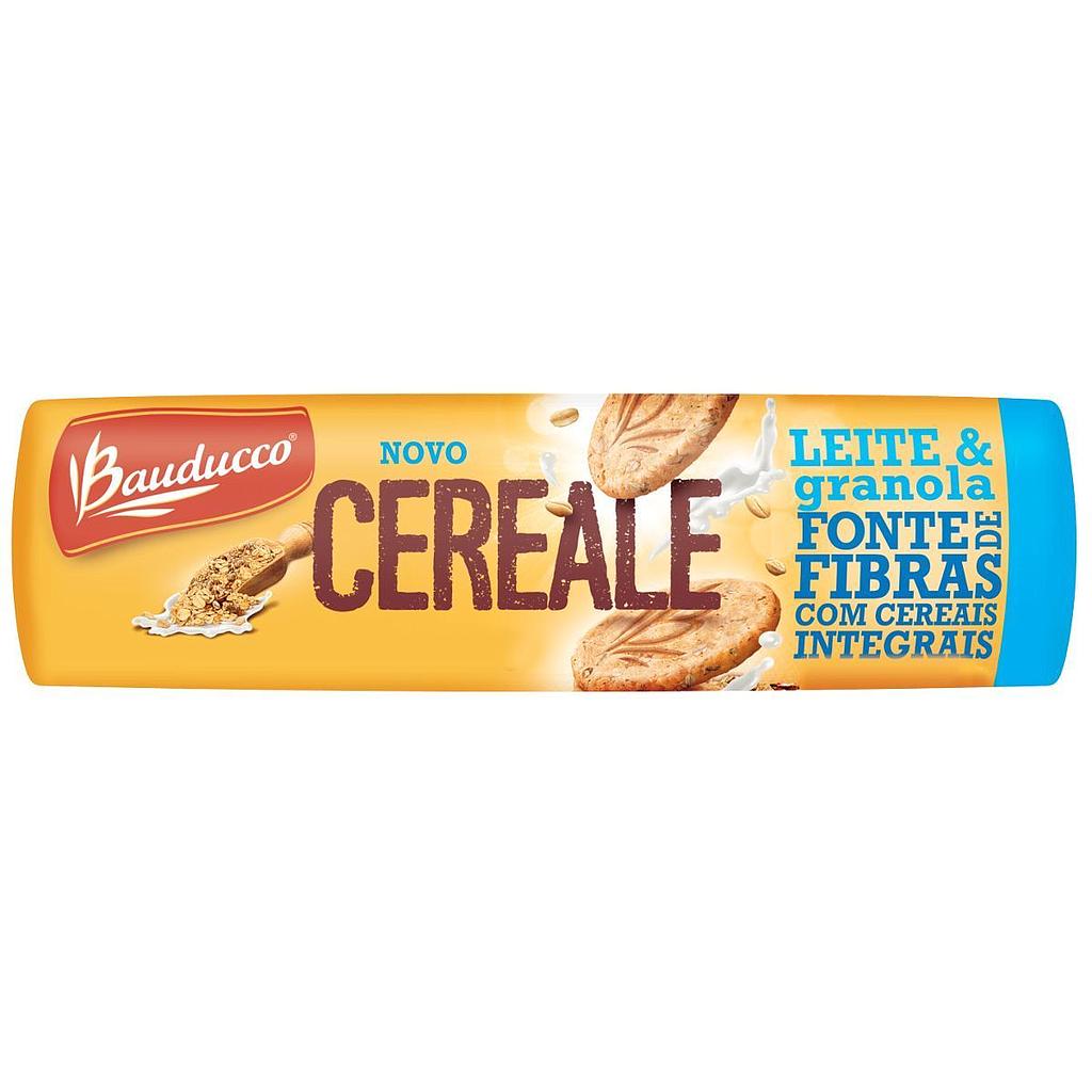 BISCOITO BAUDUCCO CEREALE LEITE E GRANOLA 165G