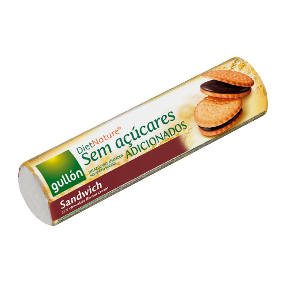 BISCOITO GULLON SANDWICH CHOCOLATE 250G