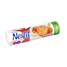 BISCOITO NESTLE NESFIT MORANGO E CEREAIS 140G