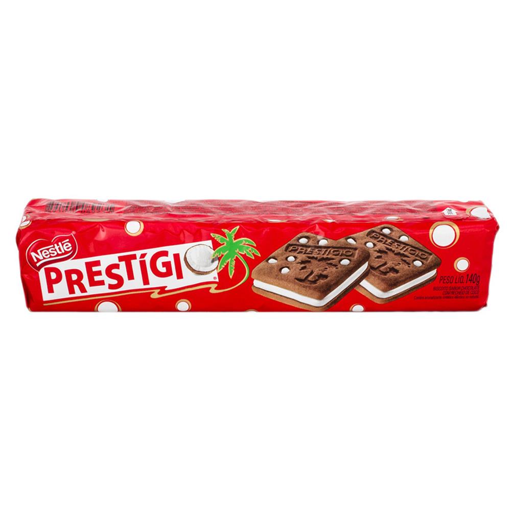 BISCOITO NESTLE RECHEADO PRESTIGIO 140G