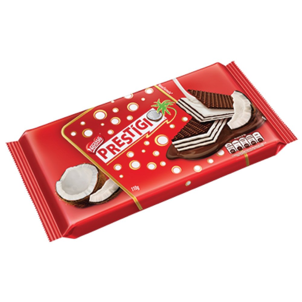 BISCOITO NESTLE WAFER PRESTIGIO 110G