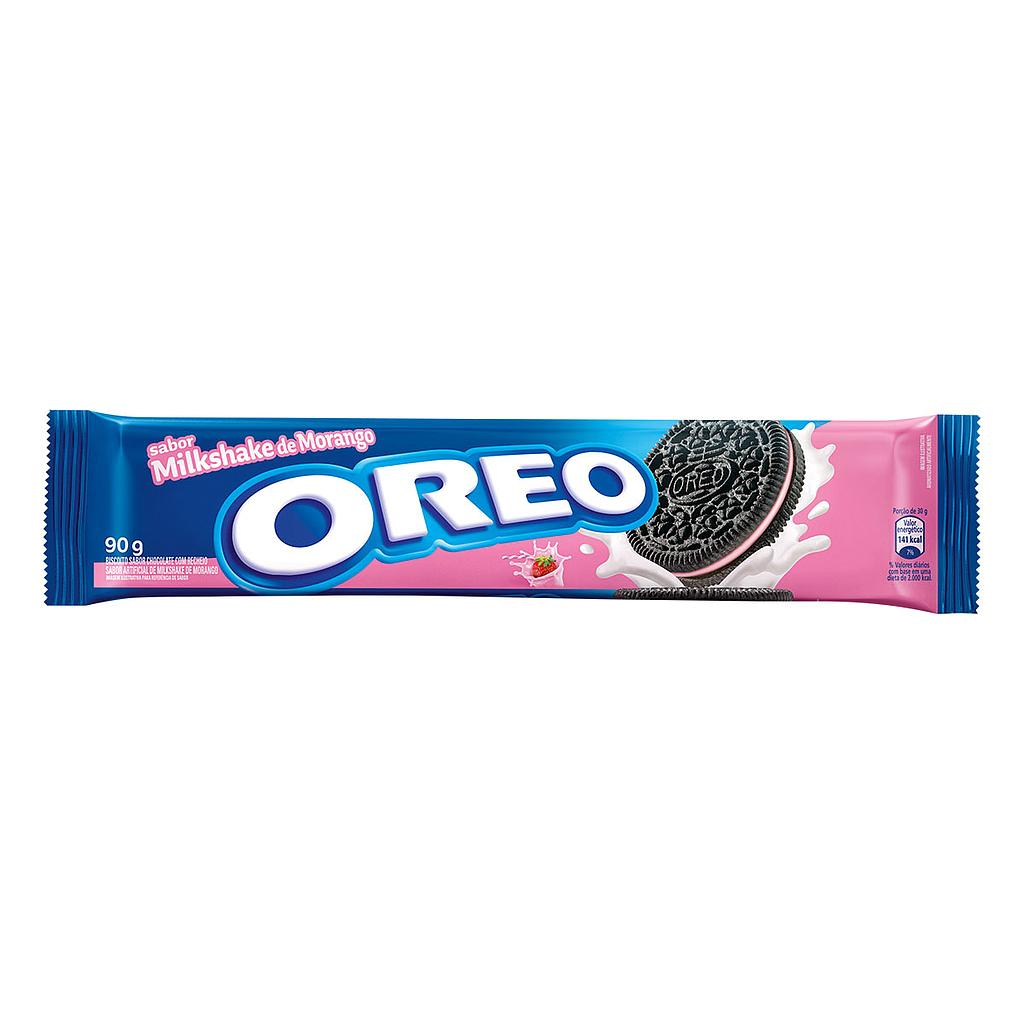 BISCOITO OREO MORANGO 90G