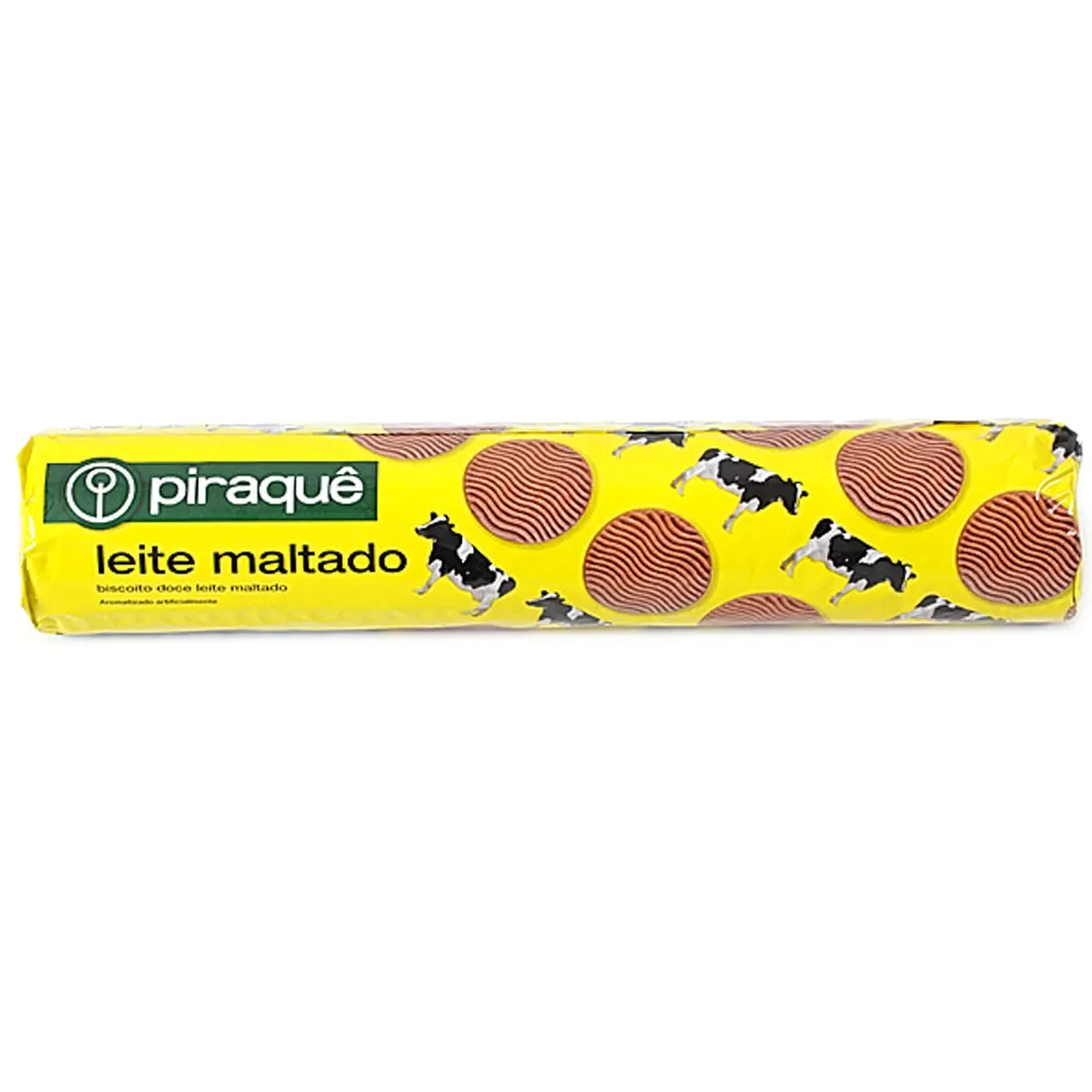 BISCOITO PIRAQUE LEITE MALTADO 200G