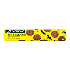 BISCOITO PIRAQUE LEITE MALTADO CHOCOLATE 200G