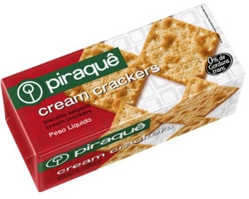 BISCOITO PIRAQUÊ CREAM CRACKER 200G