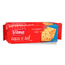 BISCOITO ÁGUA/SAL VILMA 200G