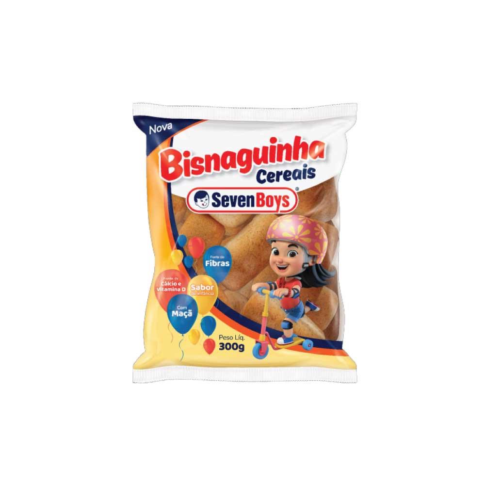 BISNAGUINHA SEVENBOYS CEREAIS 300G