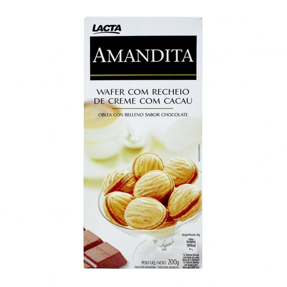 BOMBOM LACTA AMANDITA 200G