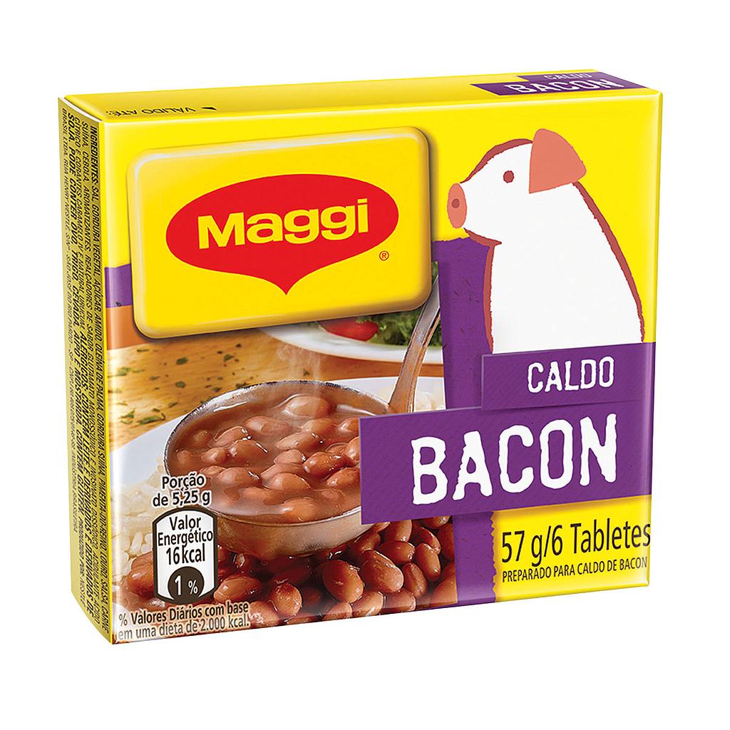 CALDO MAGGI BACON CAIXA 57G