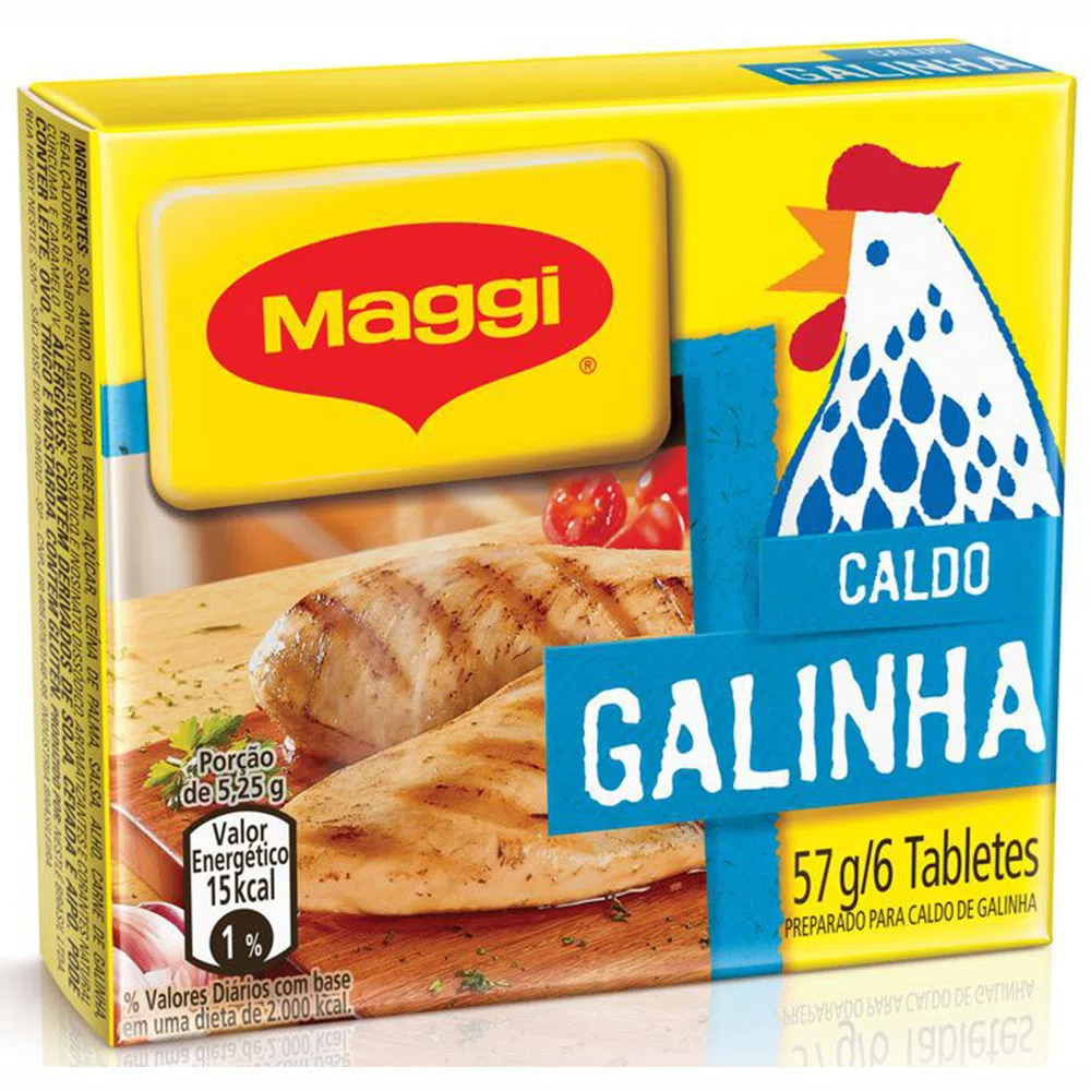 CALDO MAGGI GALINHA CAIXA 57G