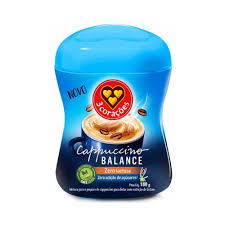 CAPPUCCINO 3 CORACOES BALANCE ZERO LACTOSE 180G