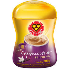 CAPPUCCINO 3 CORACOES BAUNILHA 200G